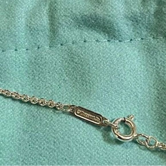 ⭐️🔥✨Tiffany & Co 1837 Collection Bar Necklace Sterling Silver 925 /size 16” - Picture 4 of 9